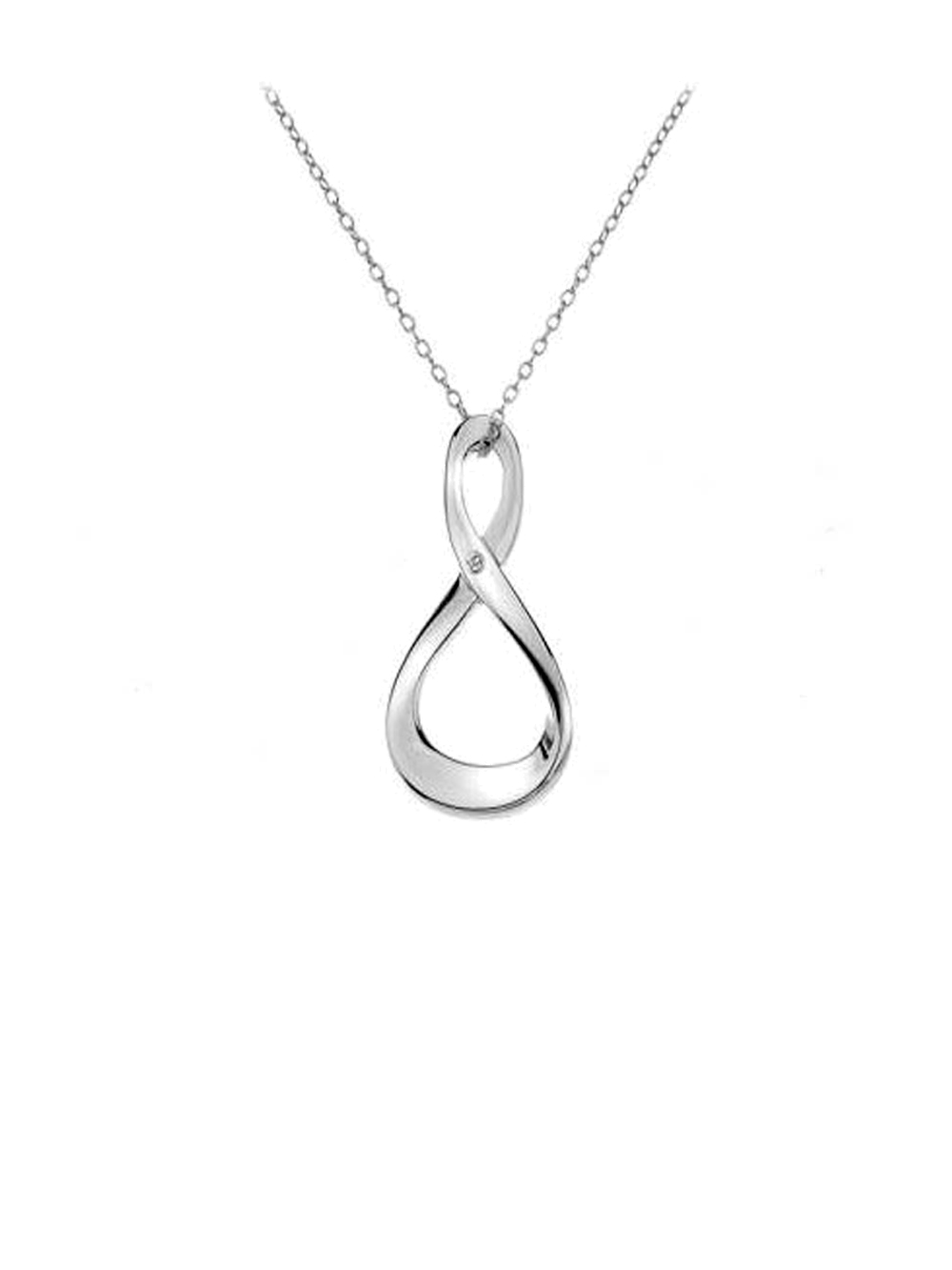 

Серебряный кулон Hot Diamonds с бриллиантом на цепи, размер 40-45 см DP367