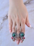 Серебряные серьги