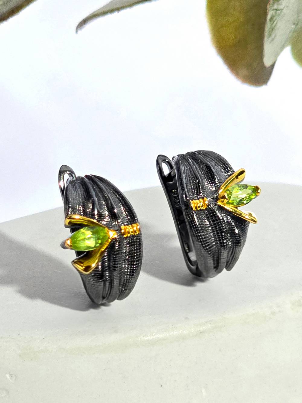 Серебряные серьги