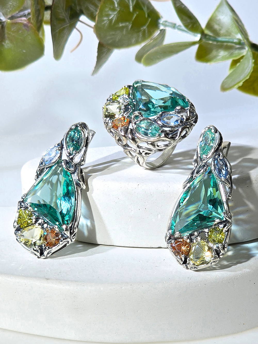 Серебряные серьги