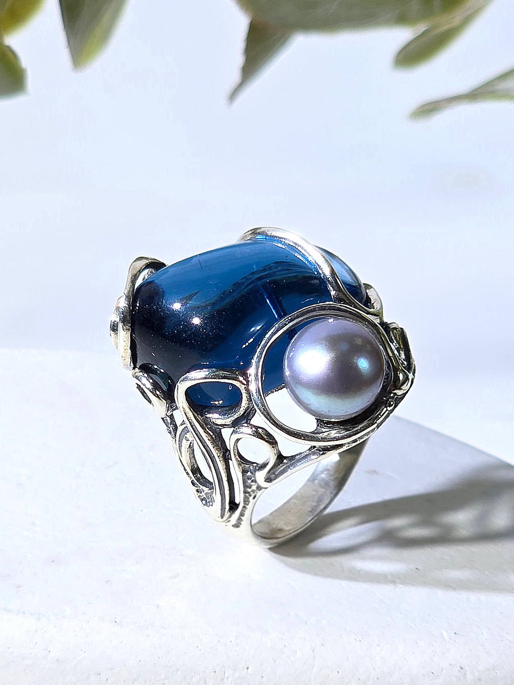 Серебряное кольцо