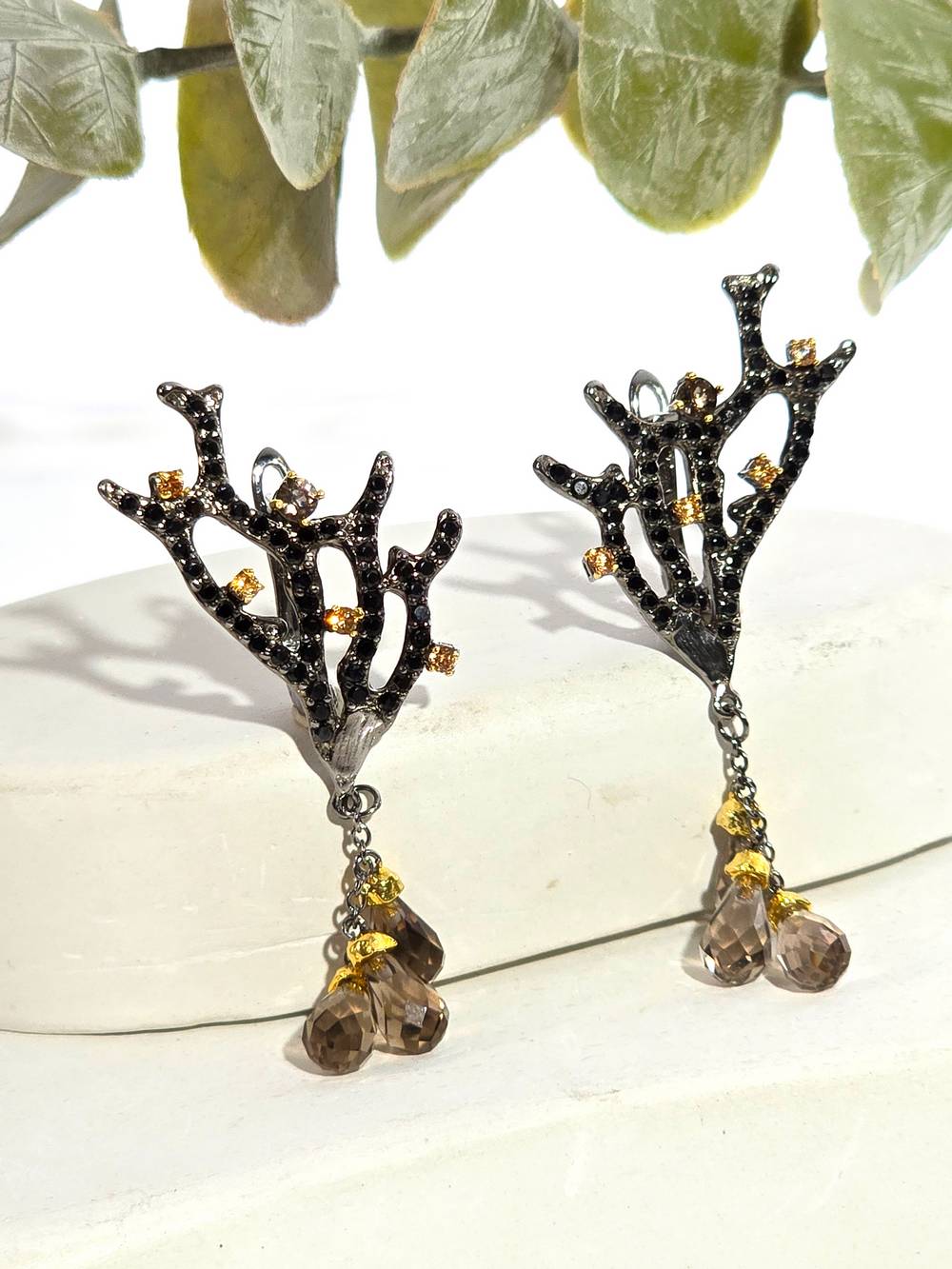 Серебряные серьги