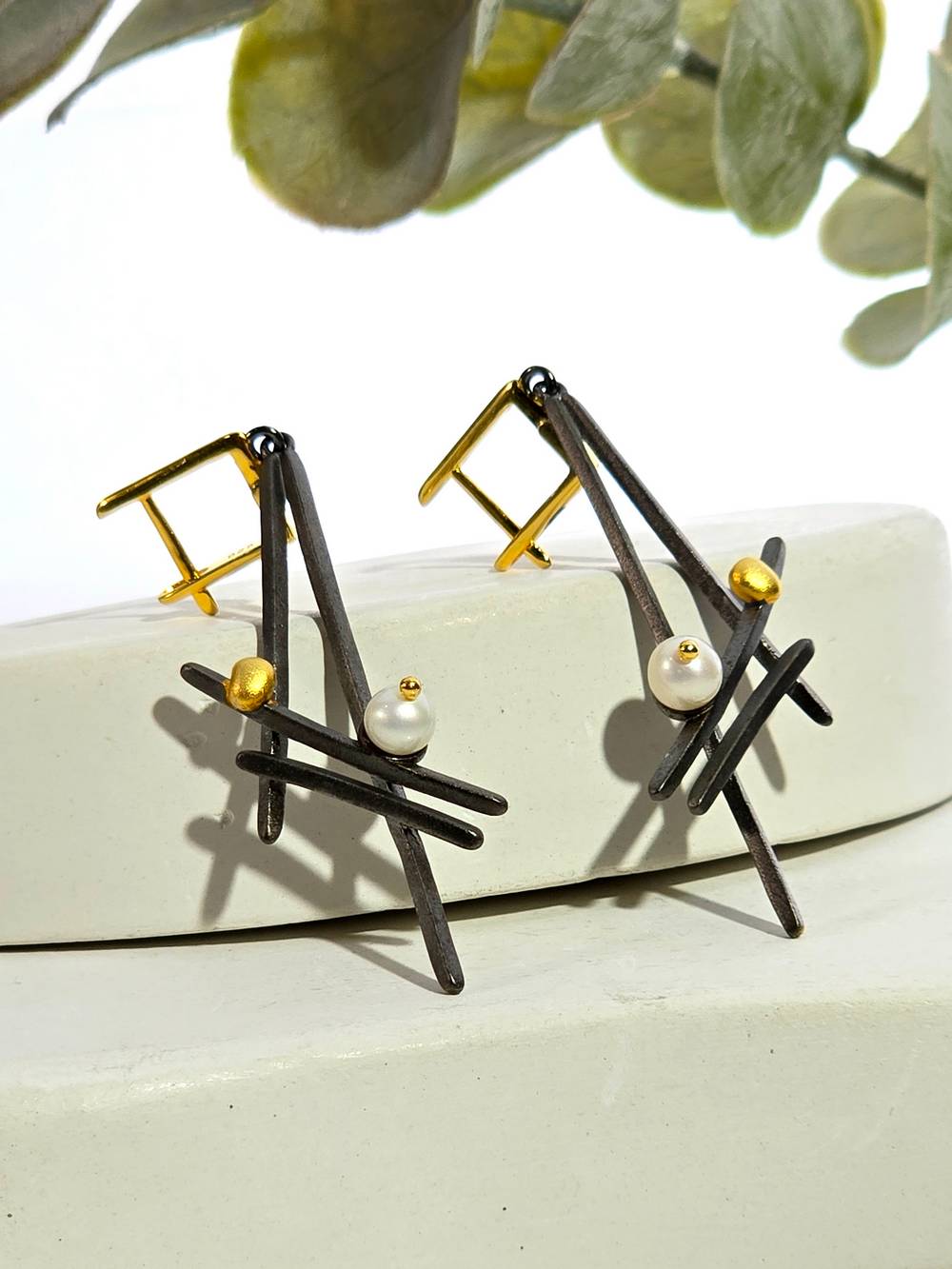 Серебряные серьги