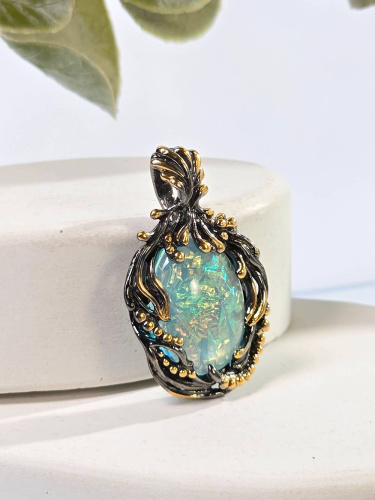 Серебряная подвеска