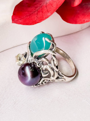 Серебряное кольцо