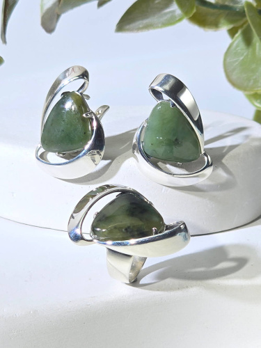 Серебряные серьги