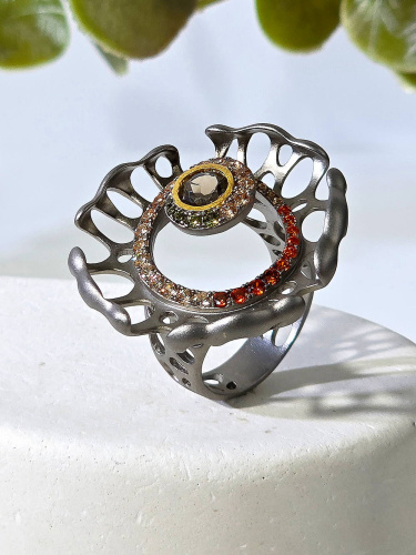 Серебряное кольцо