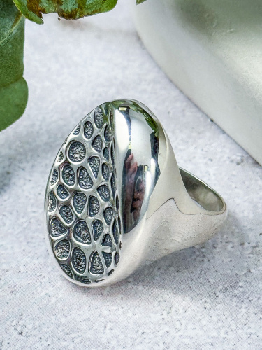 Серебряное кольцо ETERI