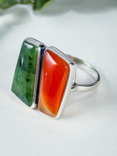 Серебряное кольцо