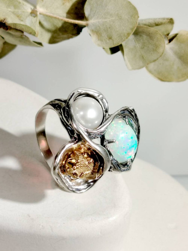 Серебряное кольцо