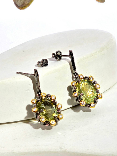 Серебряные серьги