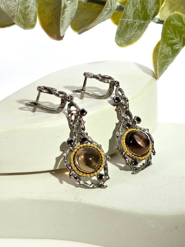 Серебряные серьги