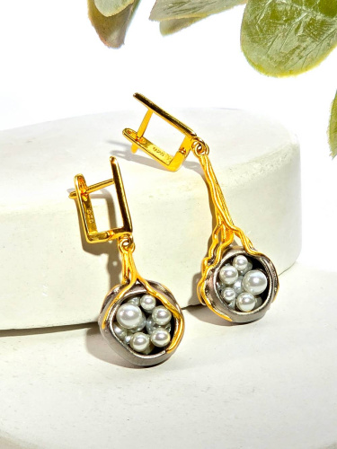 Серебряные серьги