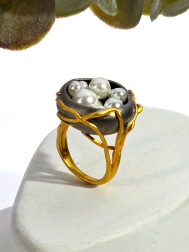 Серебряное кольцо