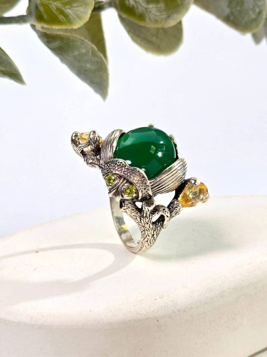 Серебряное кольцо