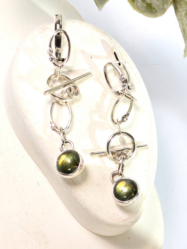 Серебряные серьги